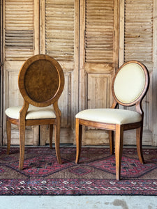 Vintage Set of 4 John Lewis Hemingway Spoon Back Walnut Dining Chairs