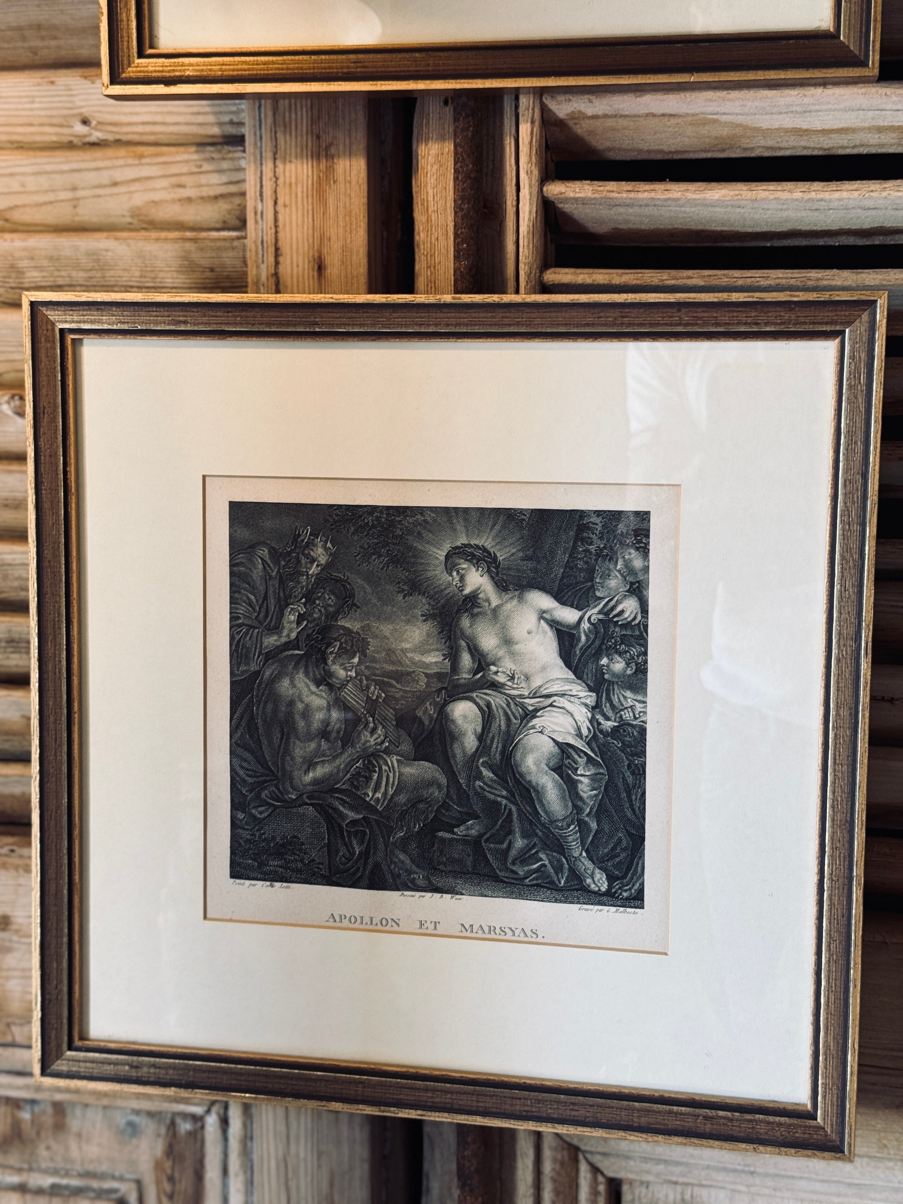 Early 19th Century Engravings in Vintage Frames