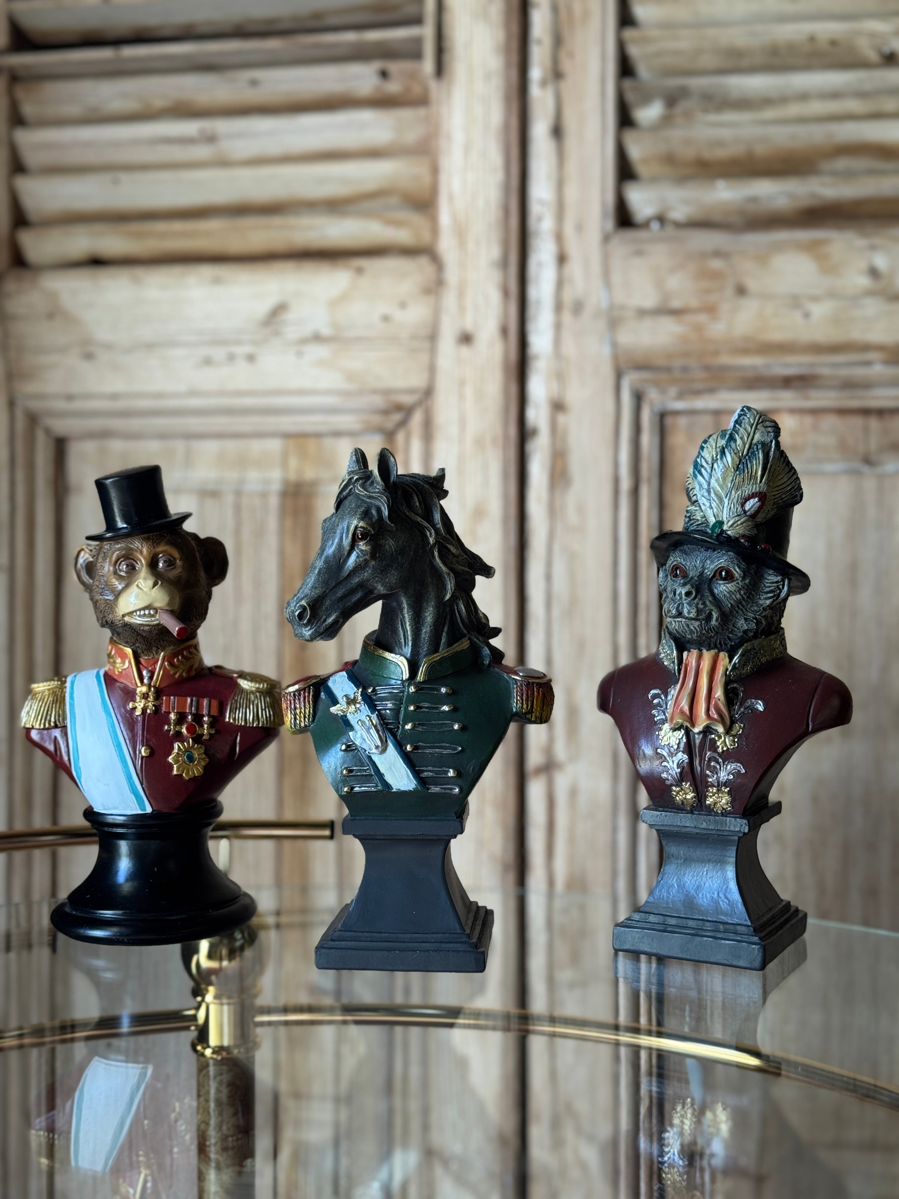 General Monkey Figurine