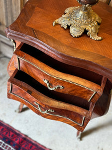 Vintage Edwardian Style Bedside Table