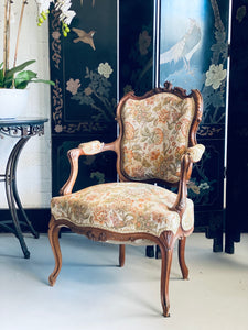 Vintage French Louis XVI Armchair