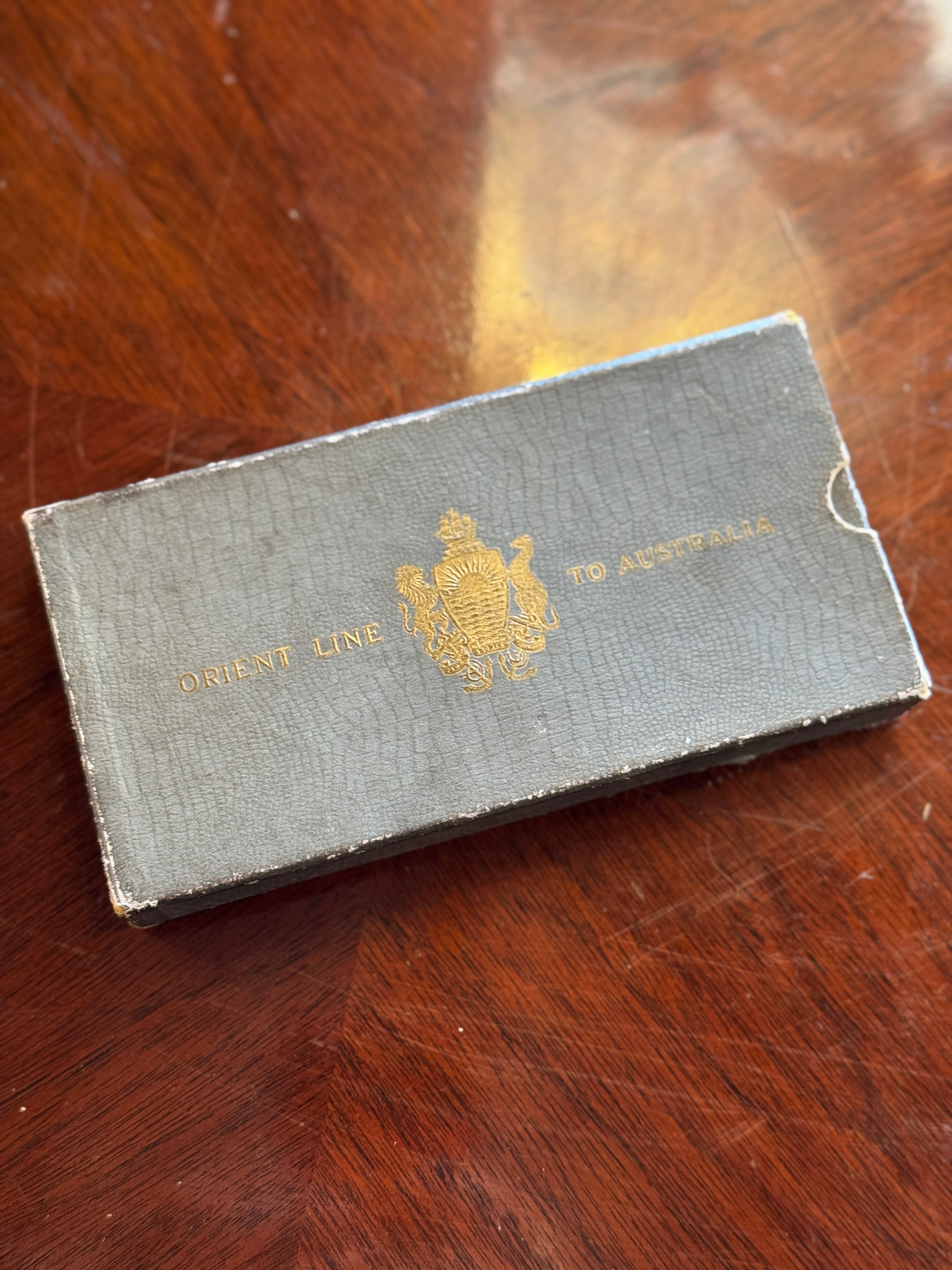 Orient Line Ocean Liner Playing Card Set, Circa 1910–1930 – Manor on George