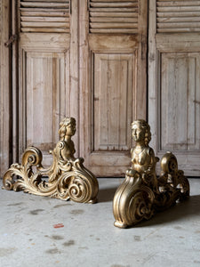 Decorative Gilt Pediments