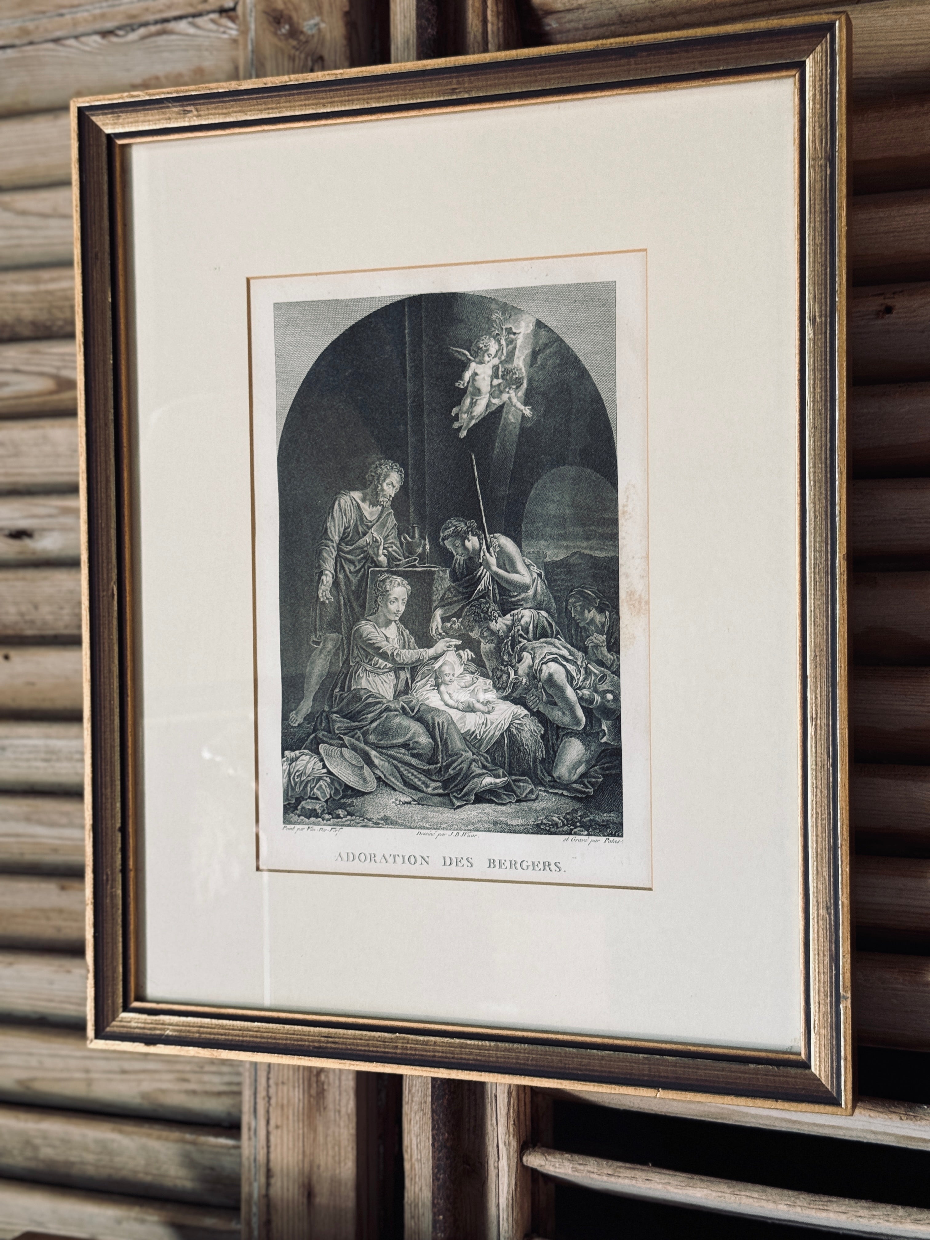 Early 19th Century Engravings in Vintage Frames