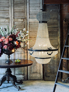 Large Empire Style Basket Chandelier