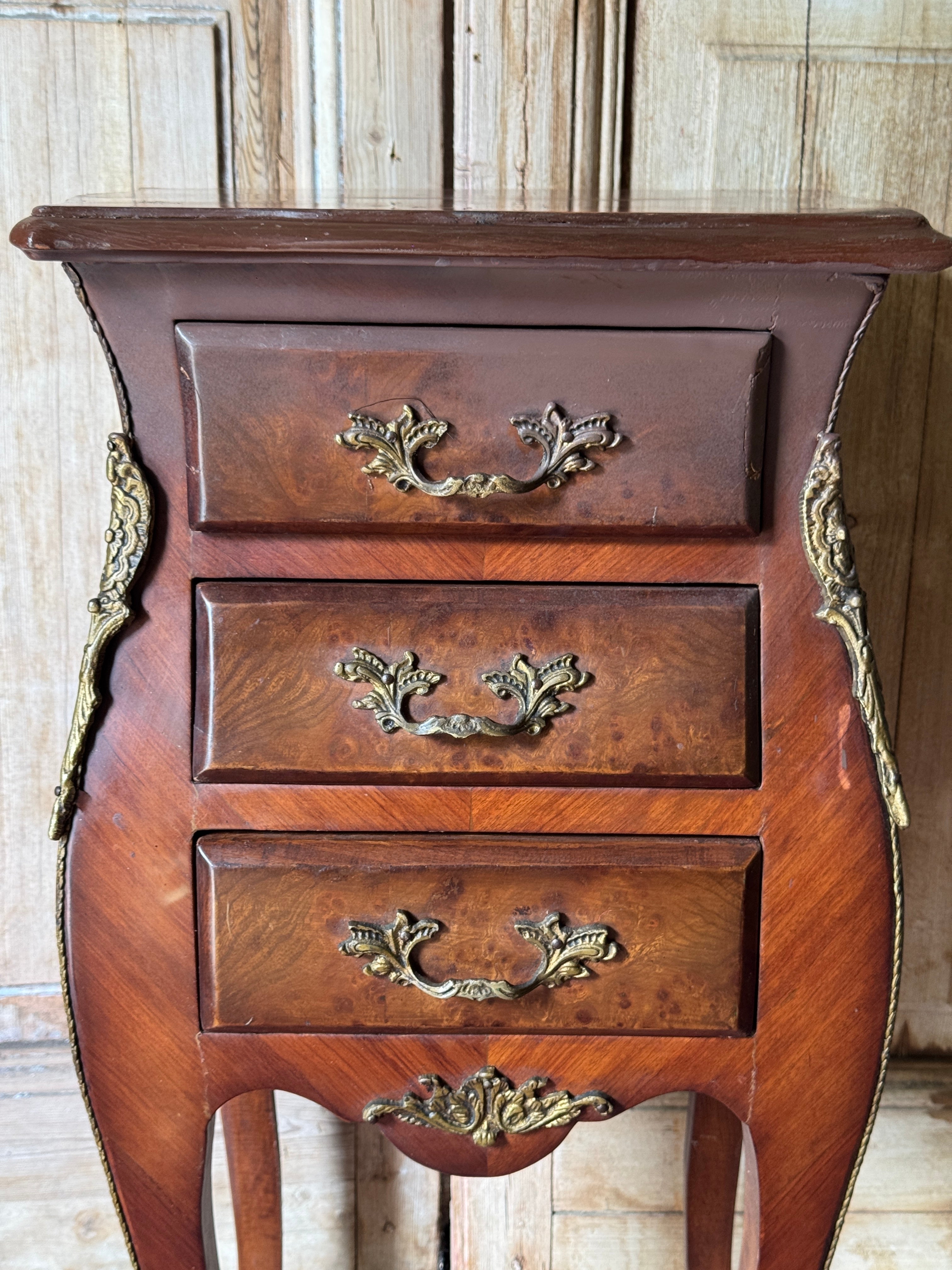Vintage Petite Bombe - Front Three Drawer Chest