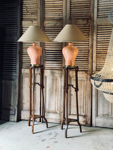 Pair of Vintage Hollywood Regency Style Lamps