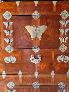 Antique Korean Ch’ung “Butterfly” Wedding Chest - Pyung-San region, circa 1850