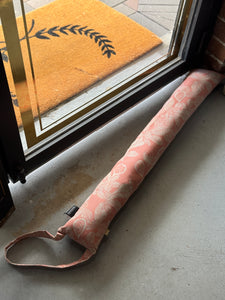 Fig Tree Draught Stopper / Door Snake - Rose Pink