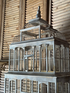 Vintage Timber Birdcage