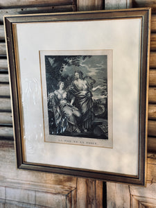 Early 19th Century Engravings in Vintage Frames