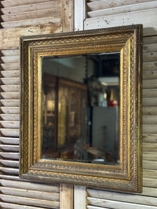 Antique 1920s Fine Gilt Mirror