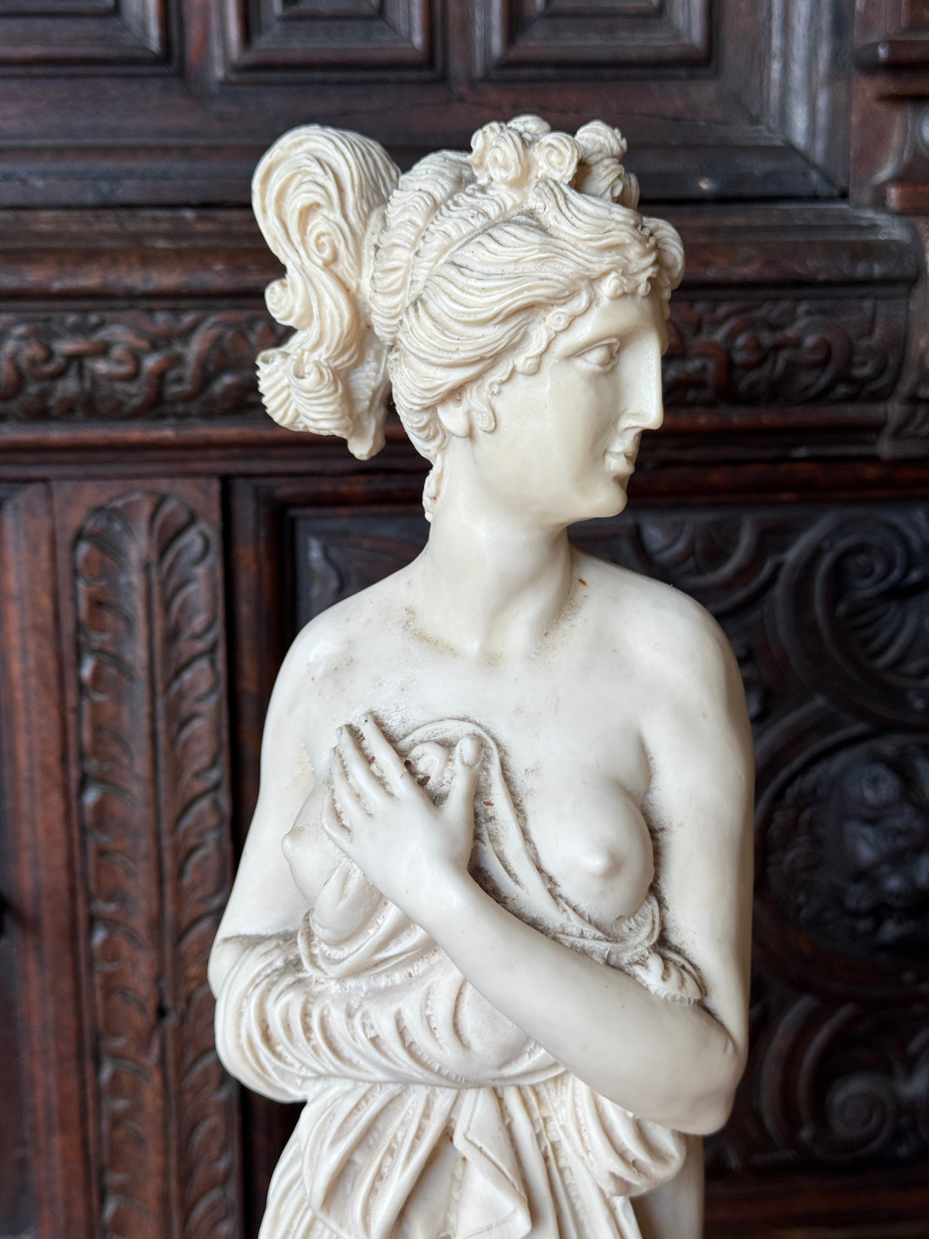 Vintage Classical Maiden Statue – Manor on George