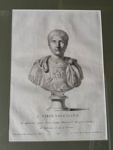 Set of 4 Engravings of Roman Emperors