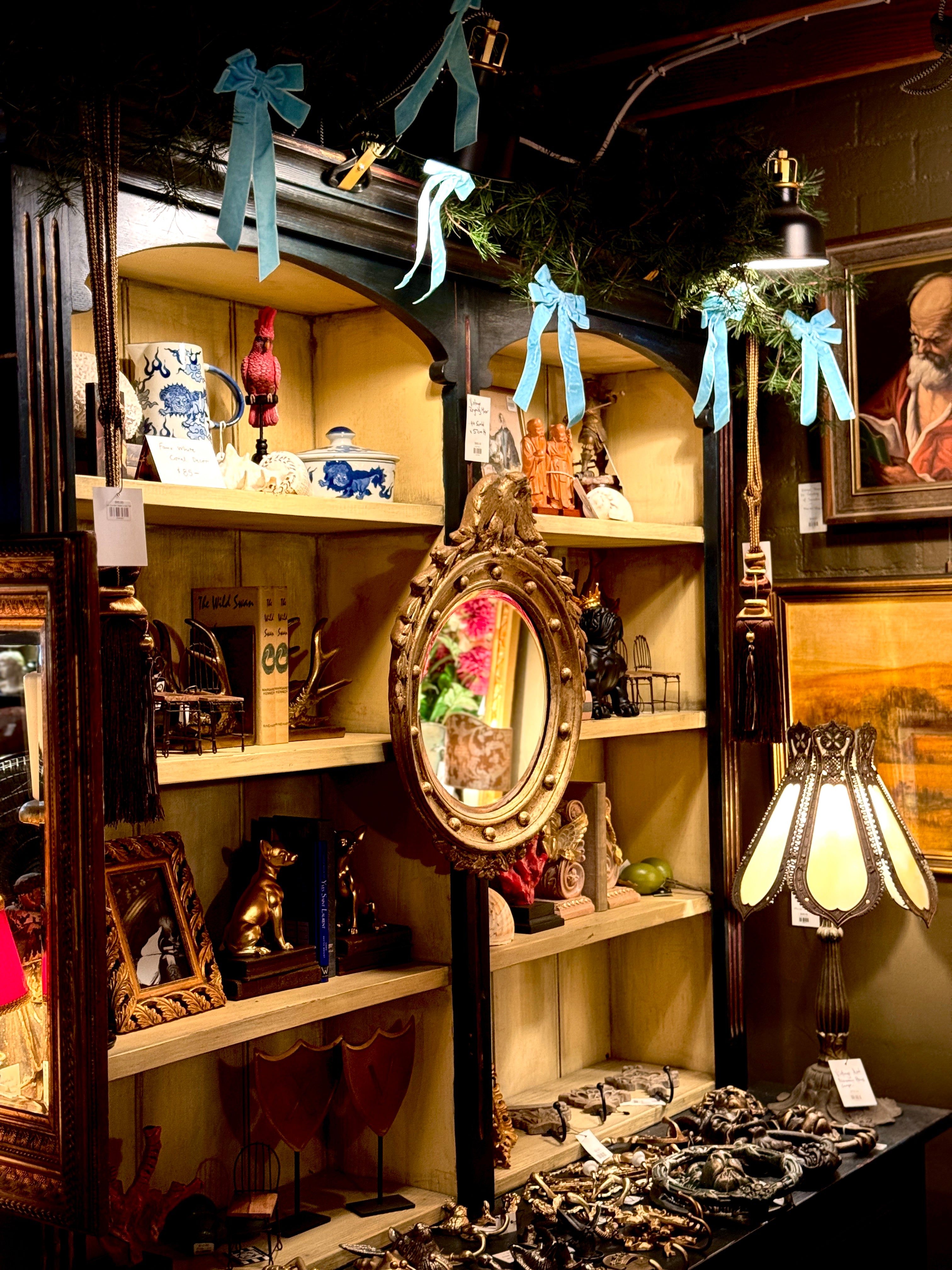 Velvet Bow Christmas Ornament