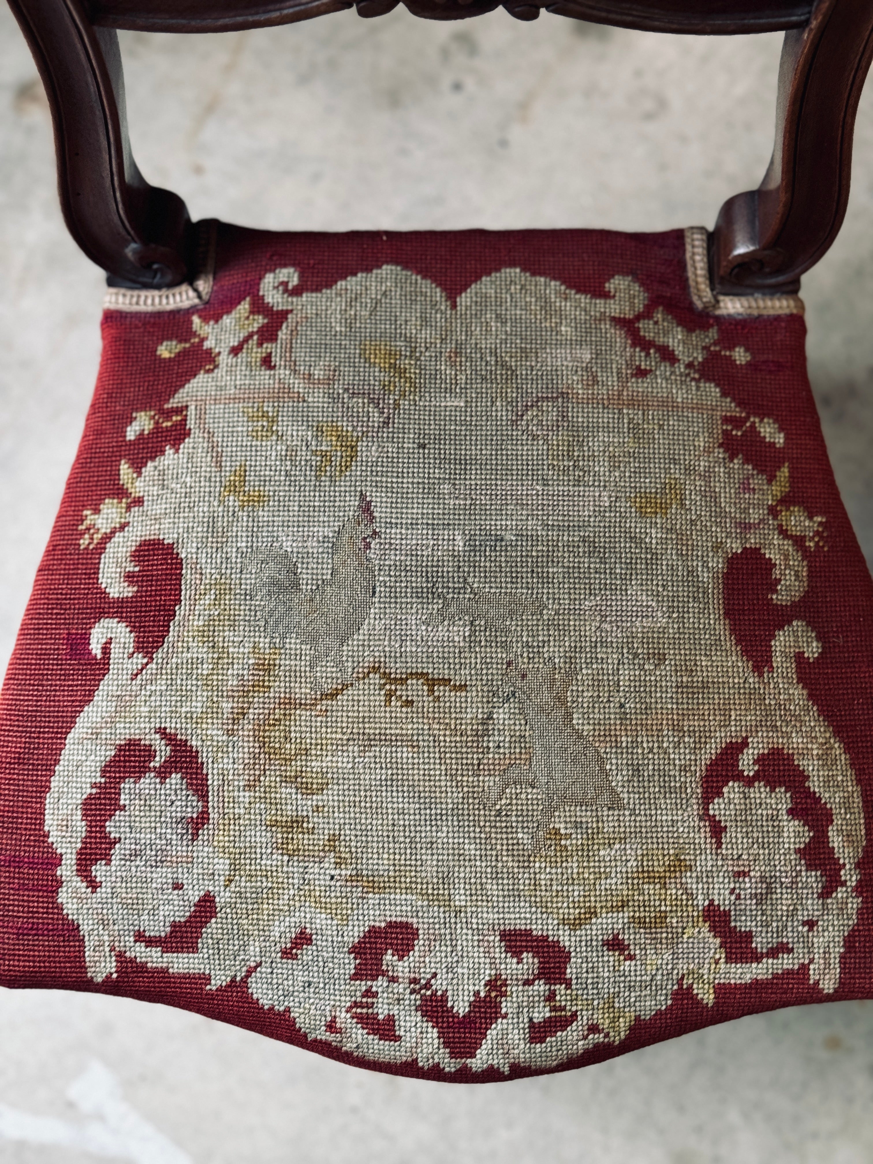 Pair of Victorian Walnut Chairs