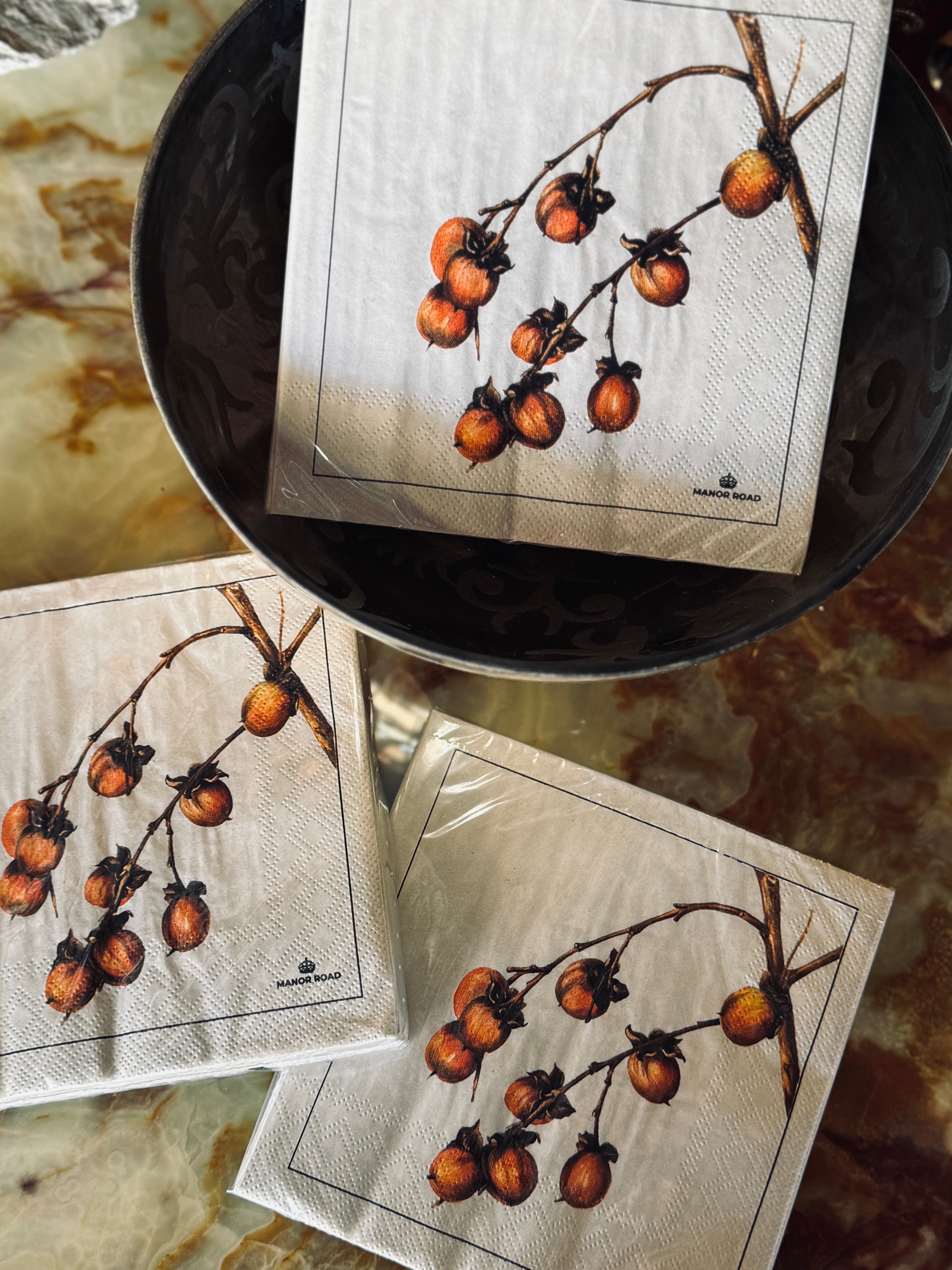 Persimmon Napkins (Luncheon)