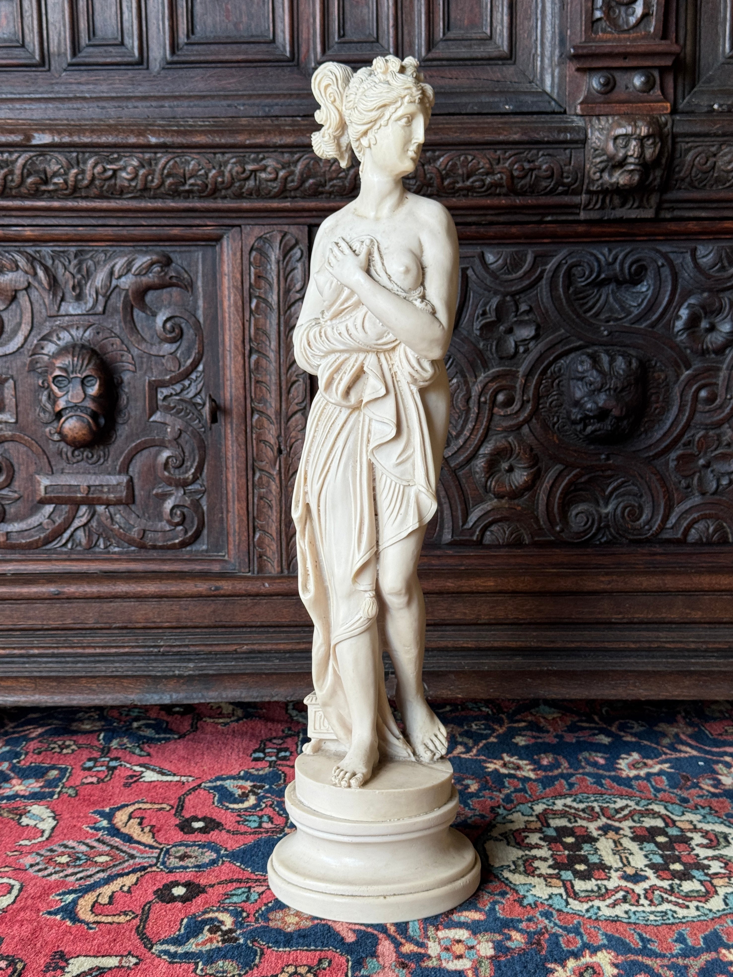 Vintage Classical Maiden Statue – Manor on George