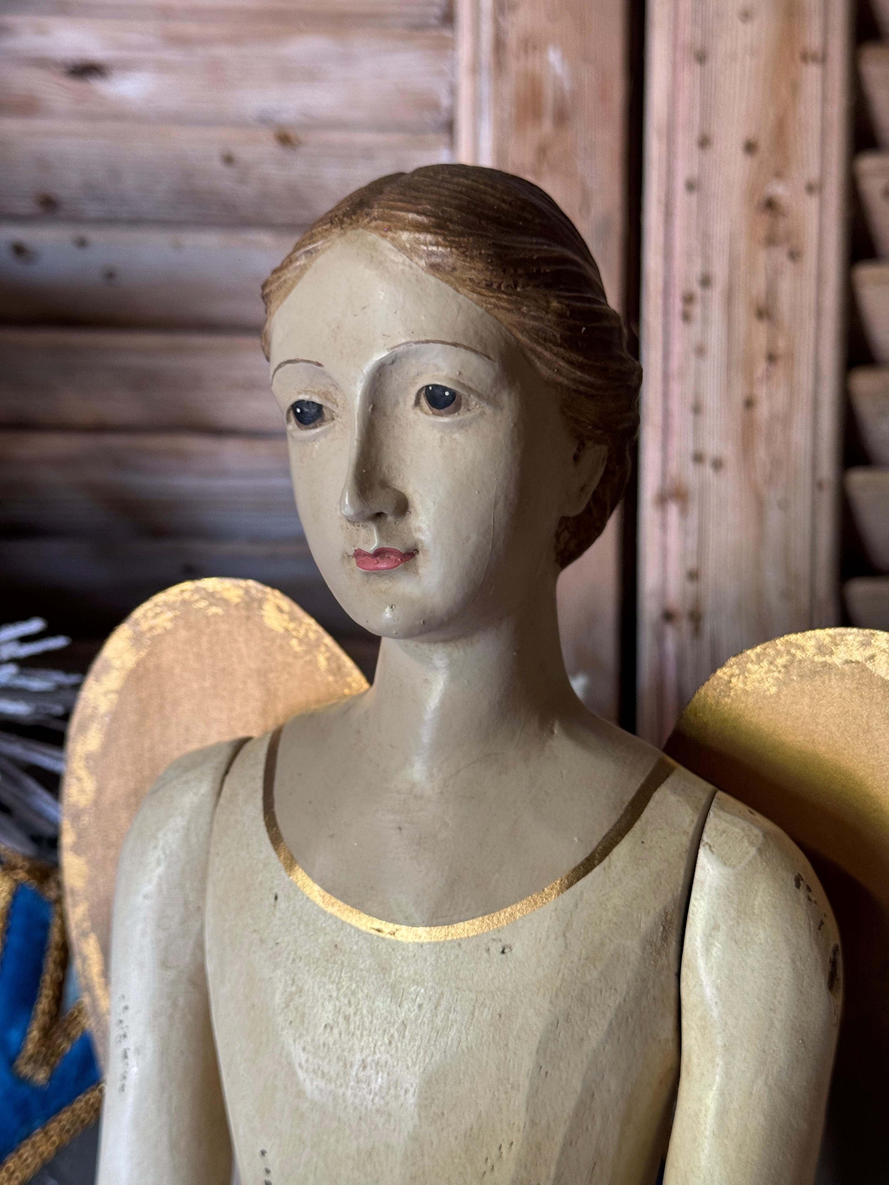 Large St Anne Angel Santos Doll