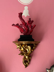 Baroque Wall Shelf Sconce