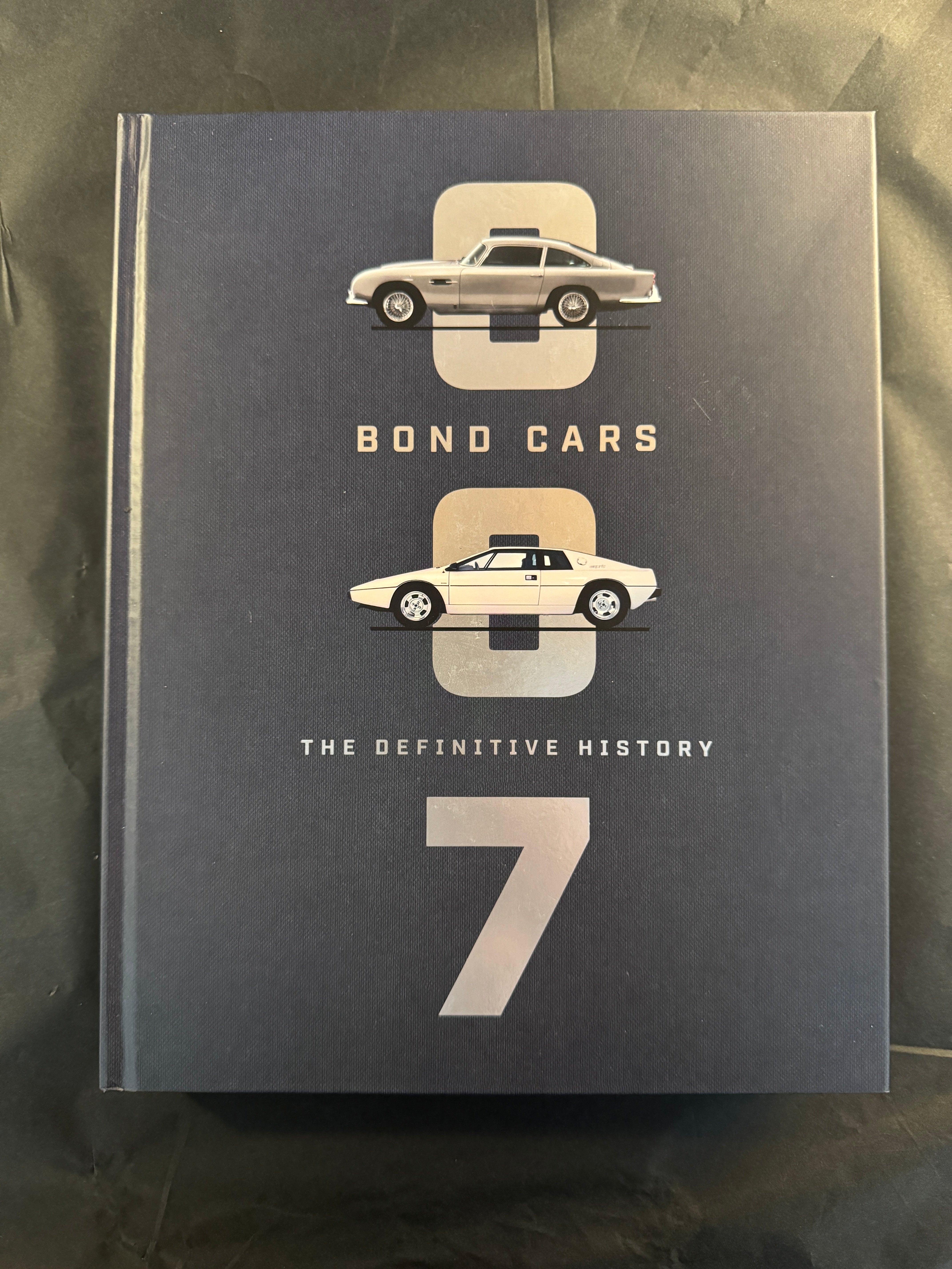 Bond Cars Hardcover Book