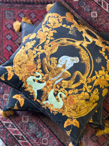 Large Classic Cushion With Tassels