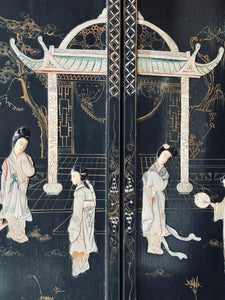 Vintage Oriental Panels / Wall Hanging