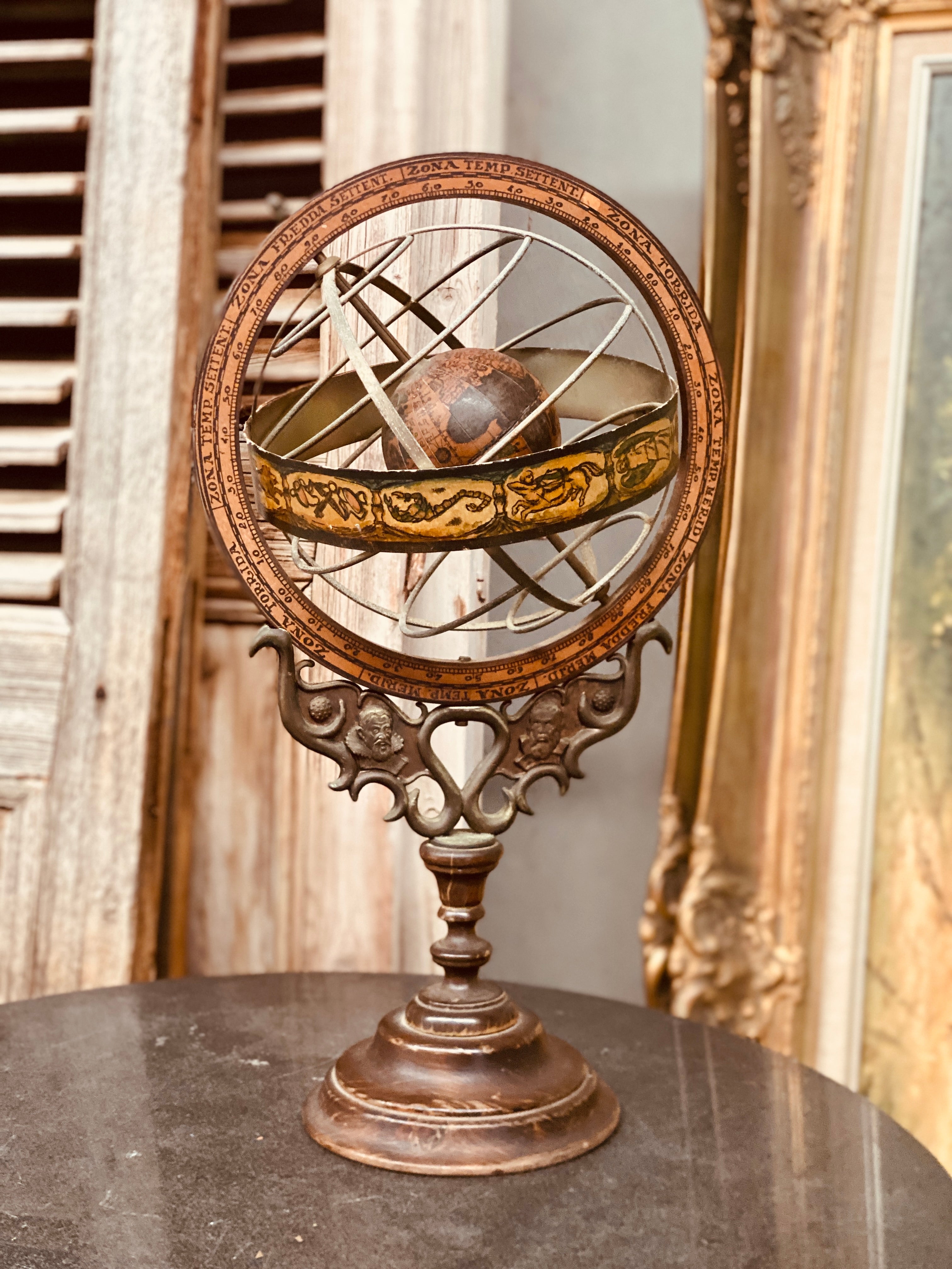 Antique Italian Globe