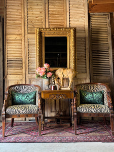 Antique Gilt Timber & Gesso Framed Mirror