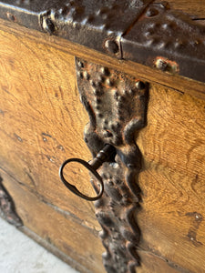 Antique 18th Century Danish Bridal Chest