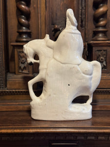 Antique Staffordshire Figure – Charles I on Horseback
