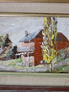 Vintage Framed Oil Artworks