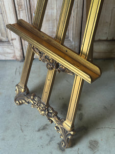 Ornate Rococo Gilt Easel