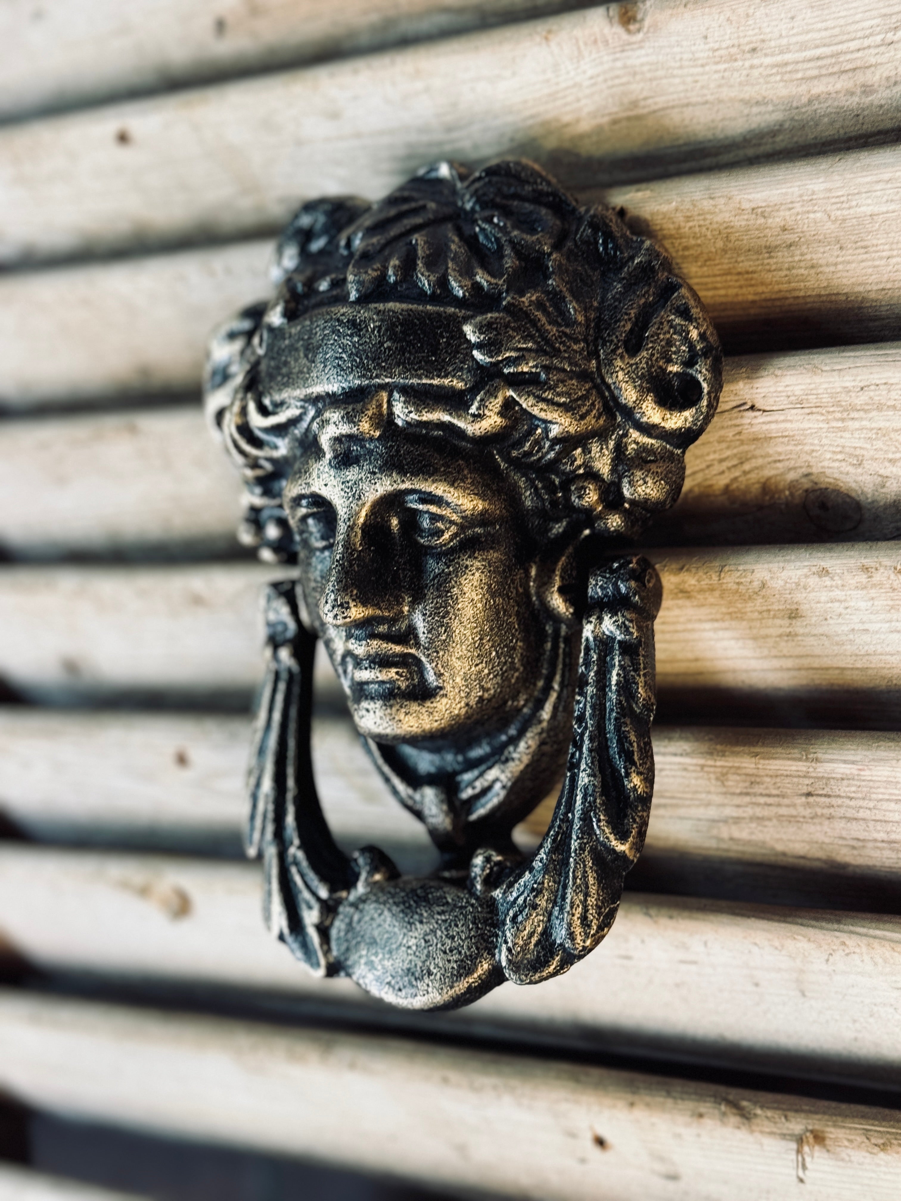 Athena Cast Iron Door Knocker