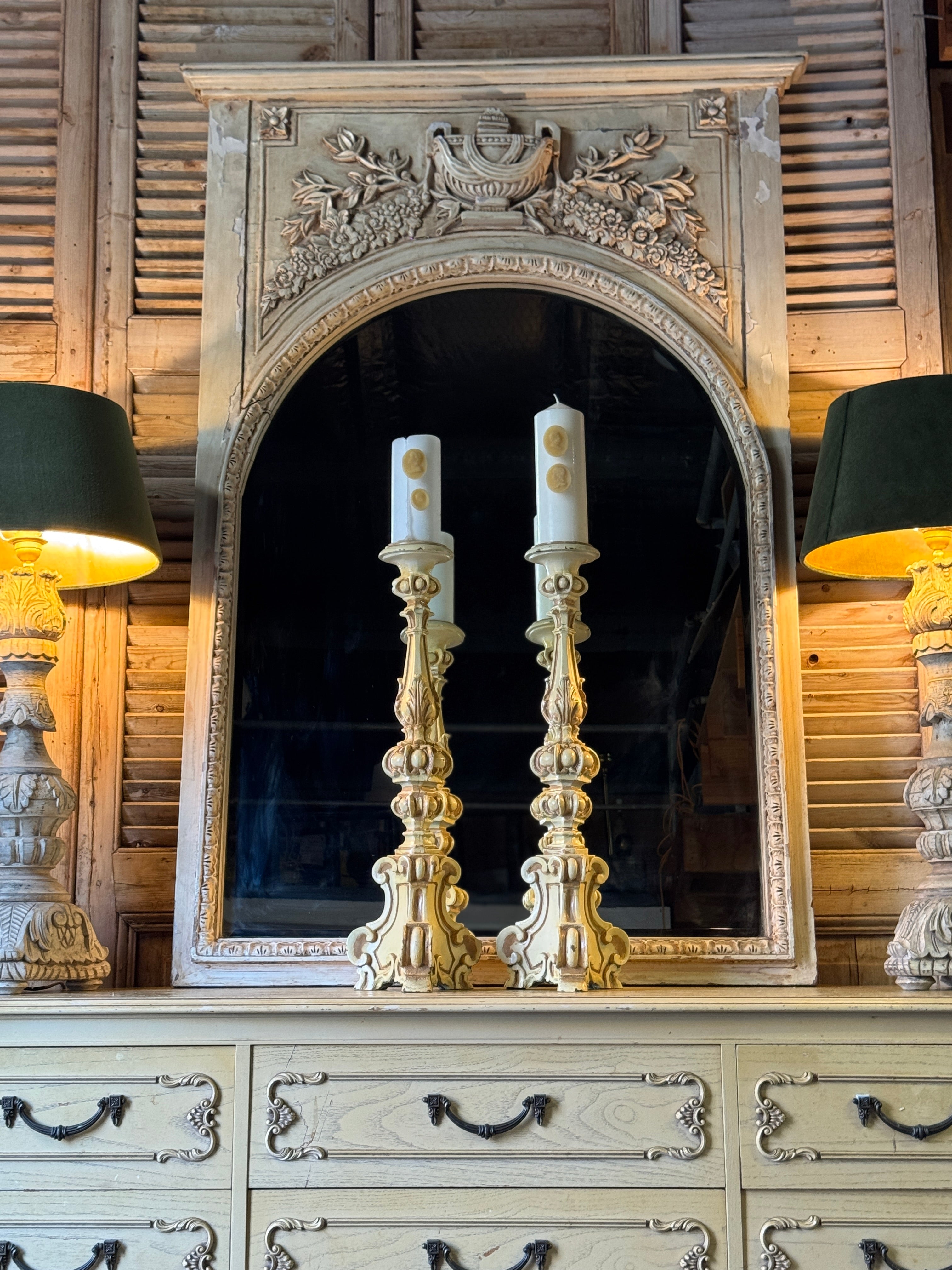 Pair of Vintage Candlesticks