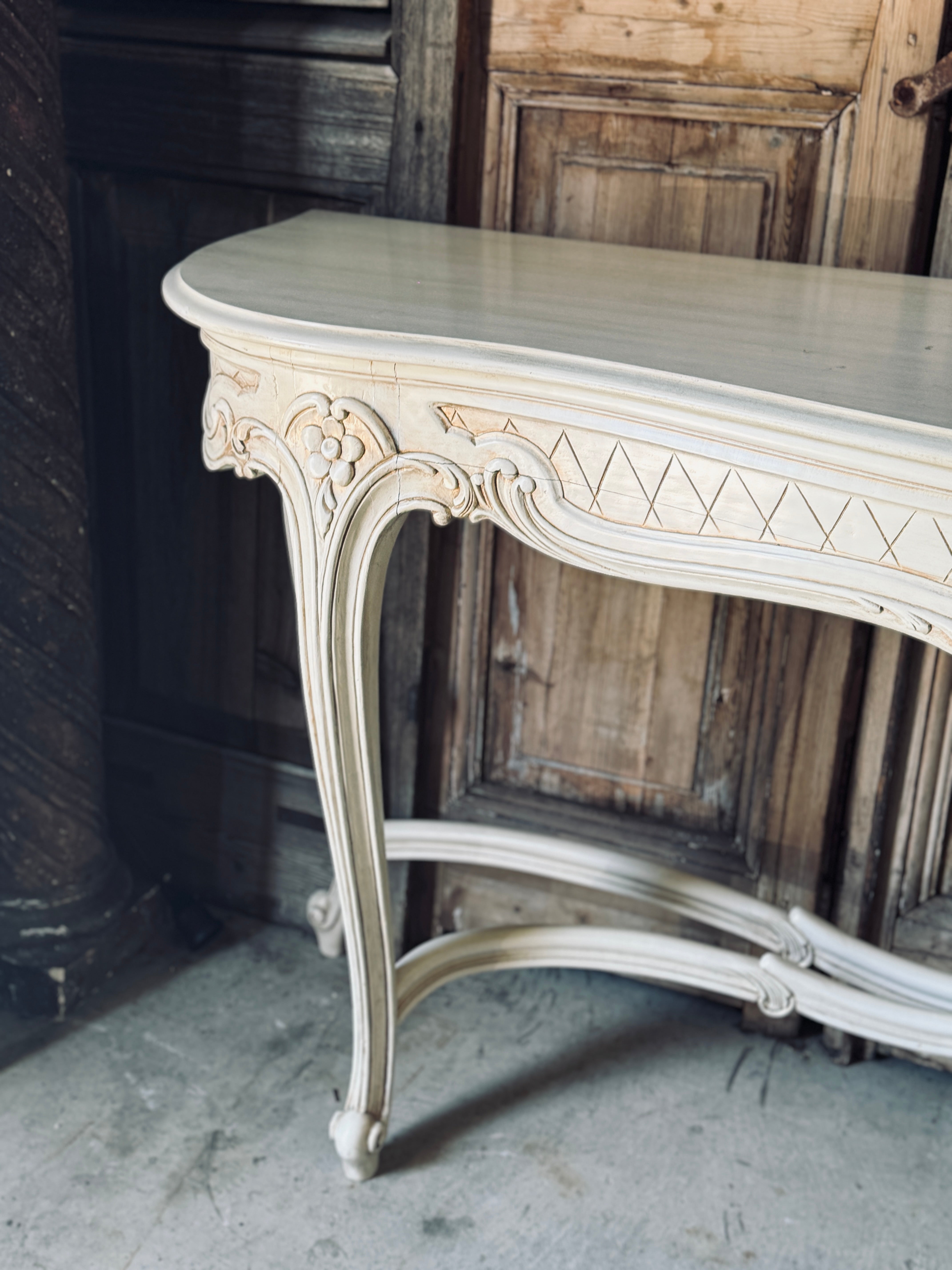 Vintage French Style Console Table