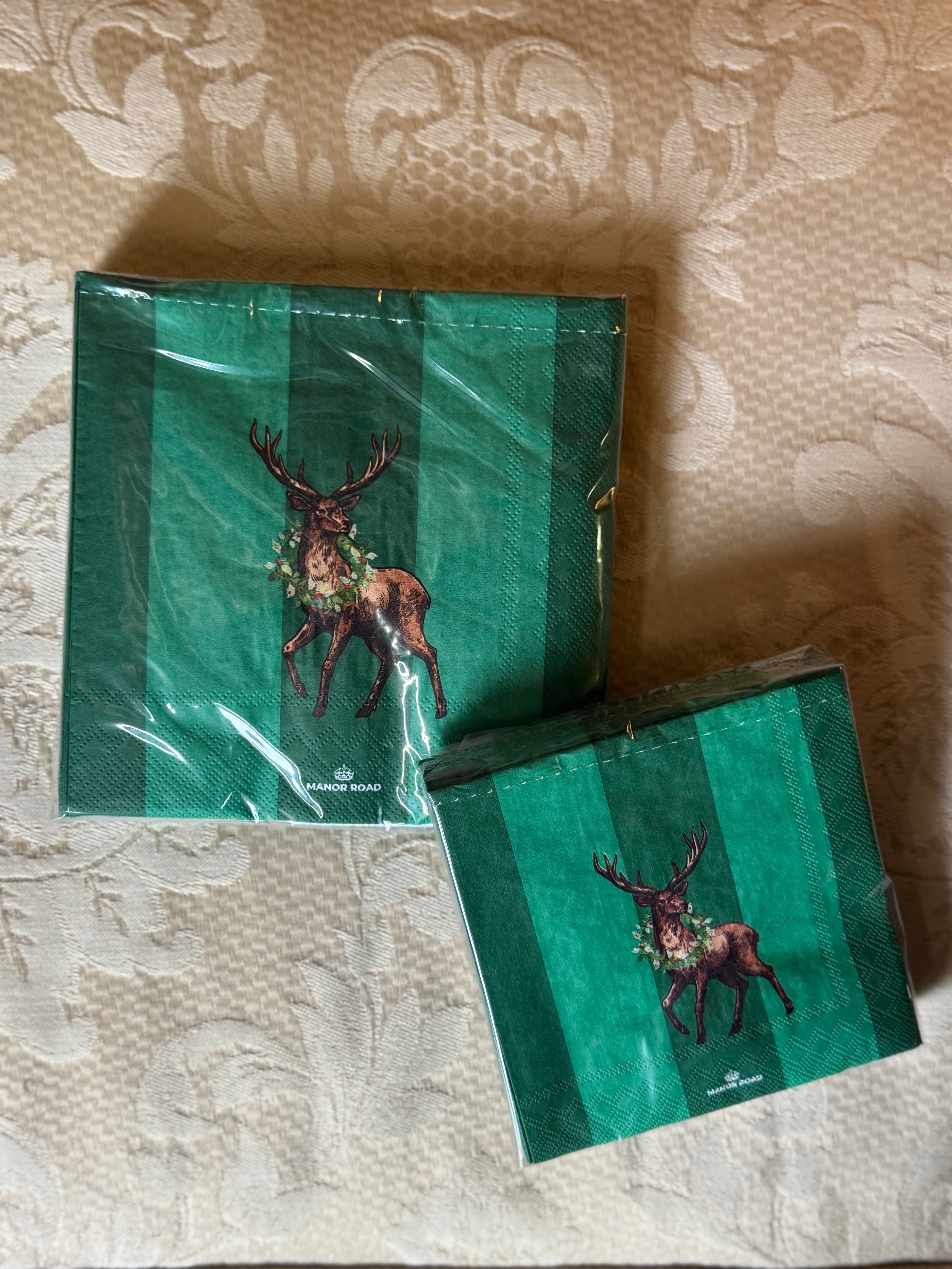 Christmas Stag Napkins
