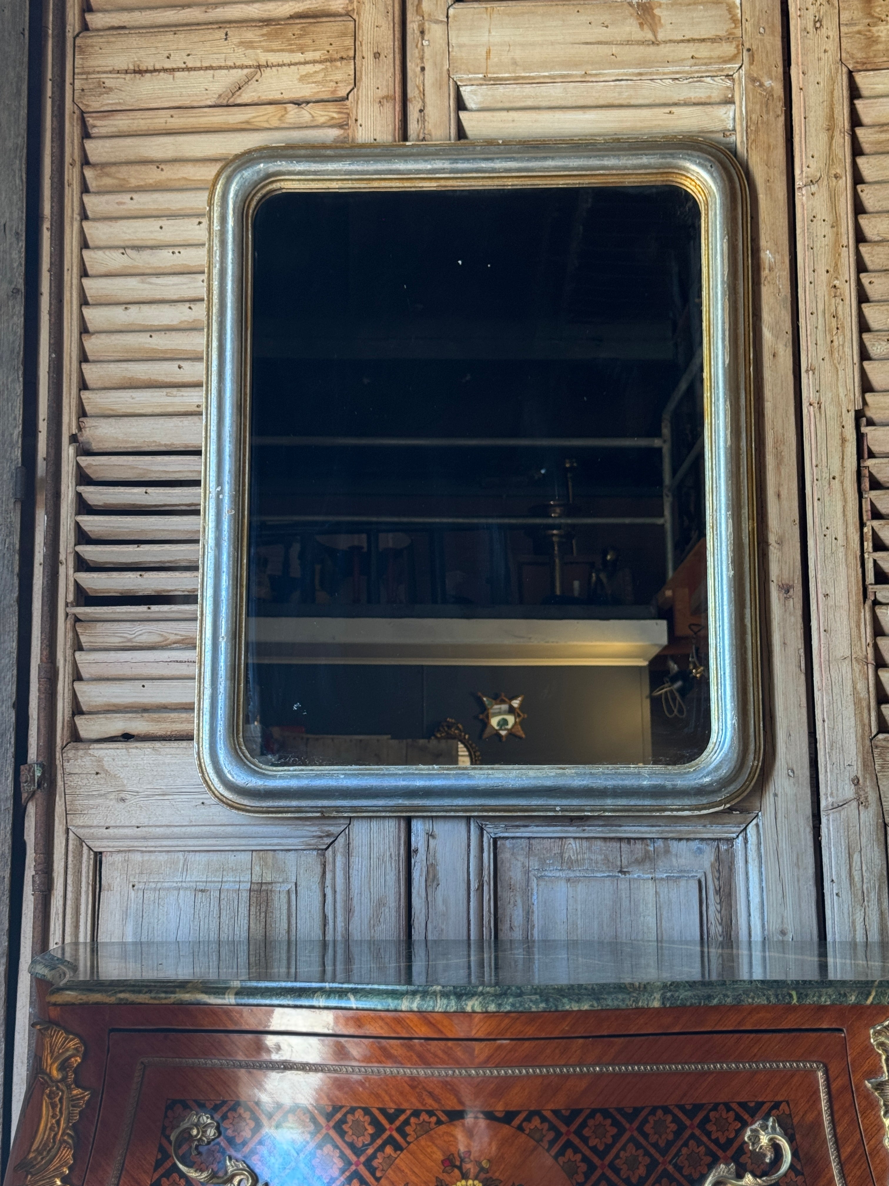 Vintage French Louis Philippe Style Gilt Mirror