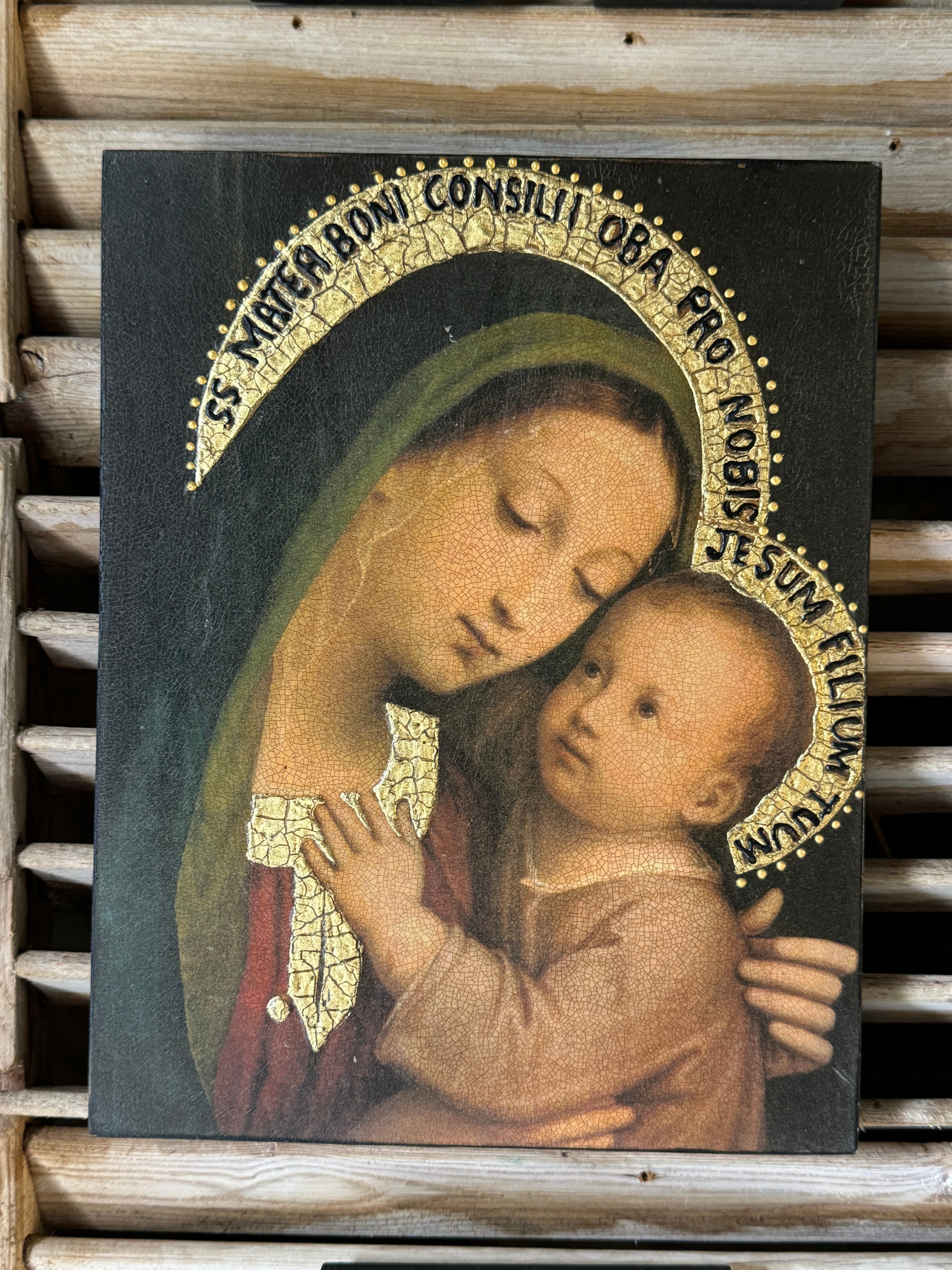 Icon of Our Lady of Good Counsel Large Artwork