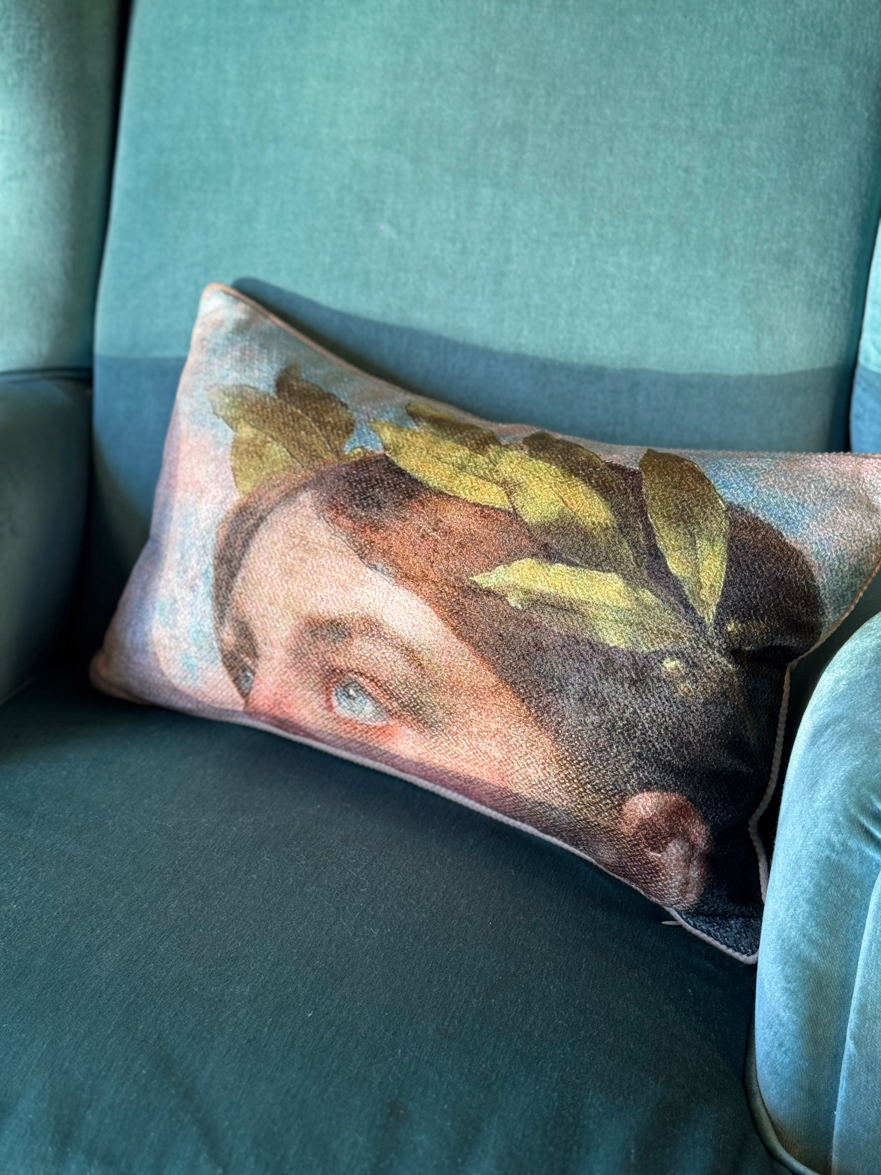 The Laurel Nymph Lumber Cushion