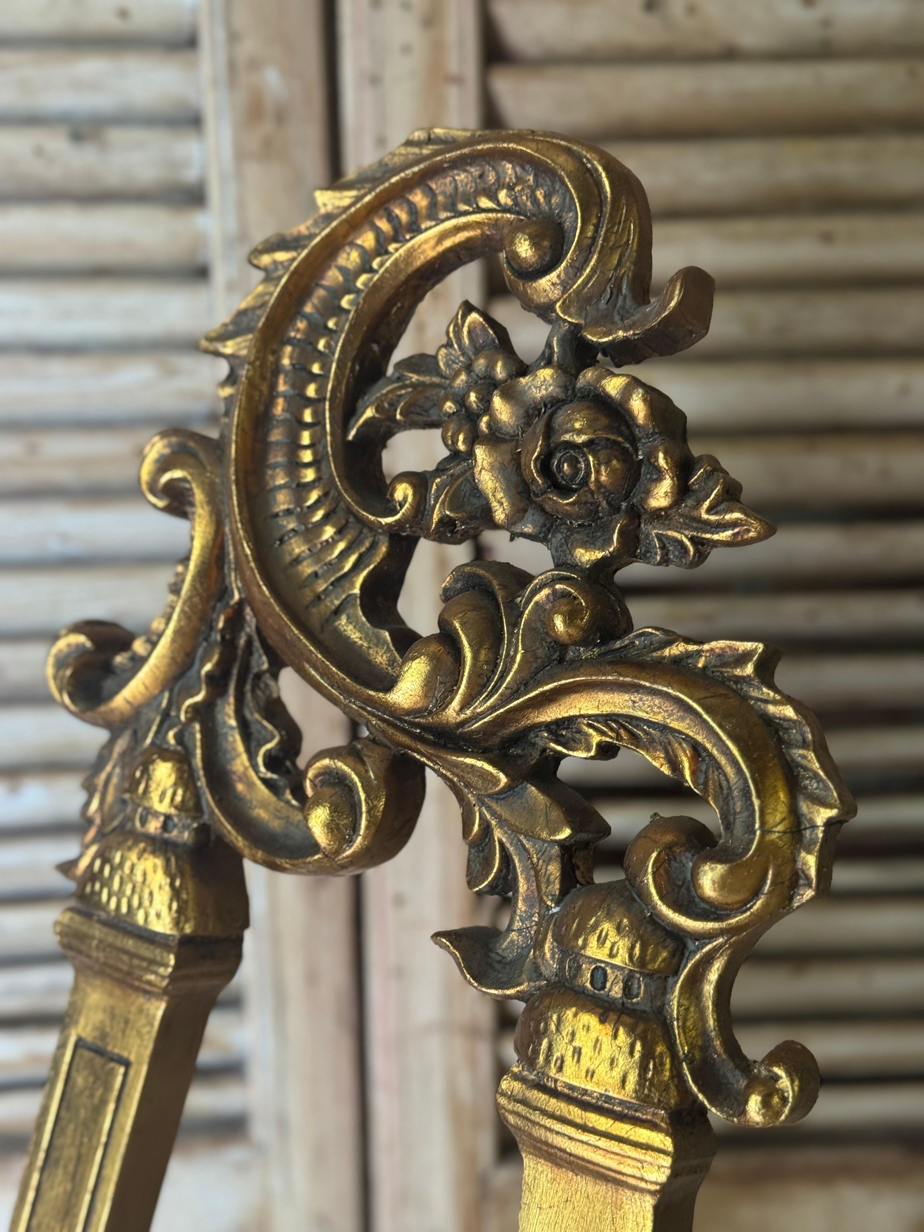 Ornate Rococo Gilt Easel