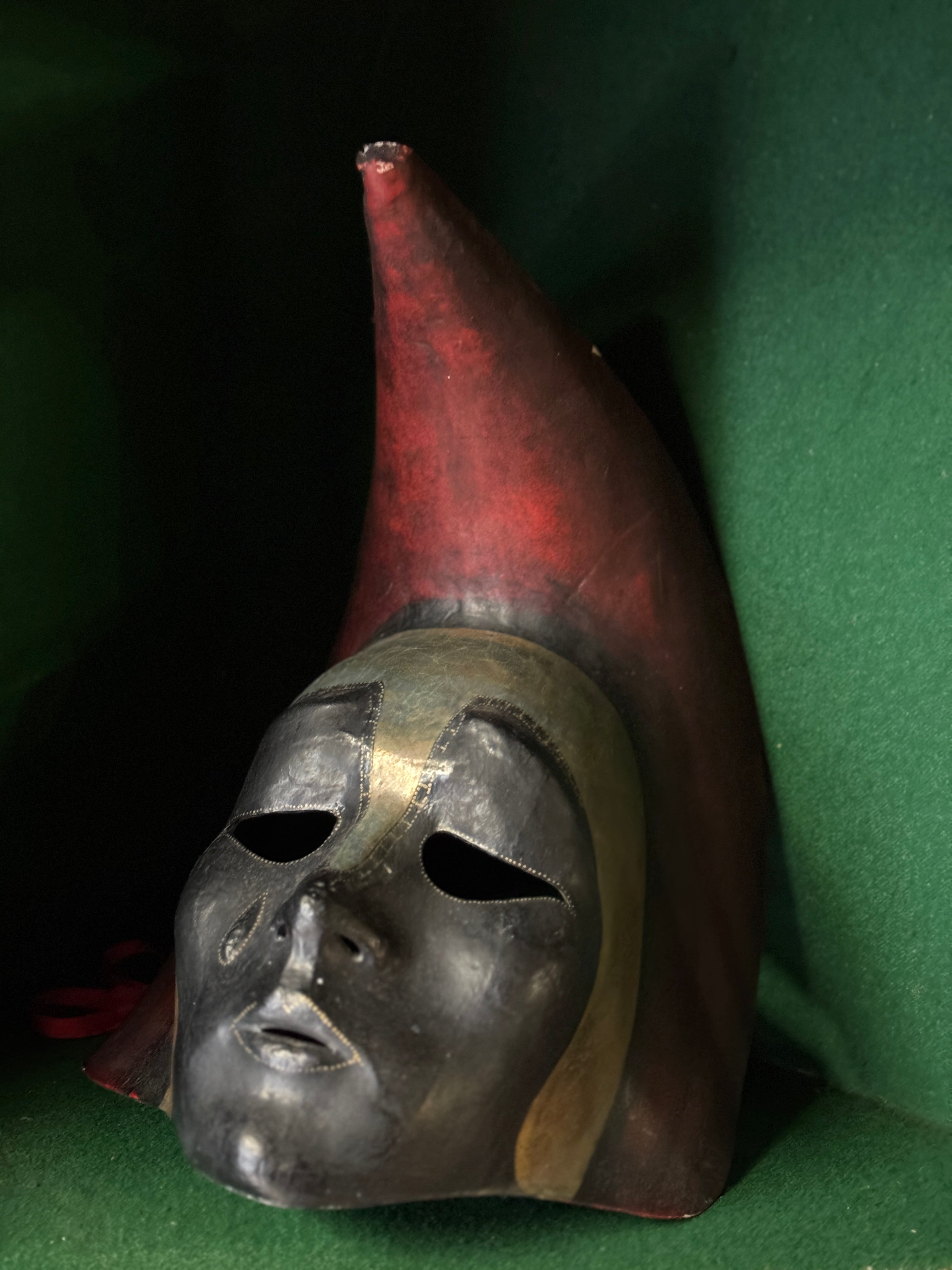Vintage Handmade Venetian Carnival Mask