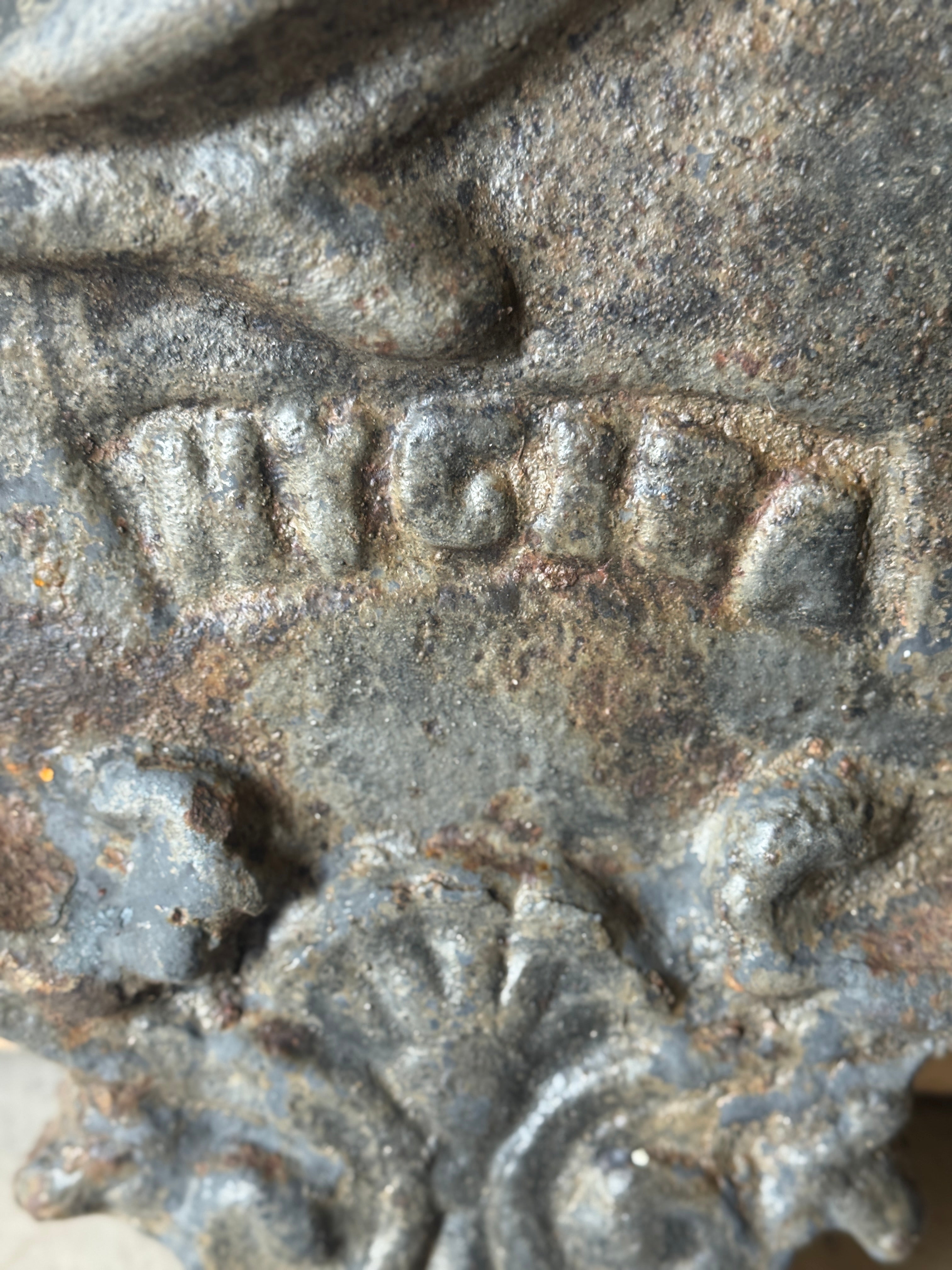 Antique Cast Iron Wall Plaque – Hygieia