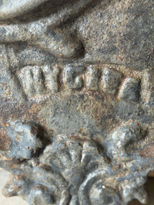 Antique Cast Iron Wall Plaque – Hygieia