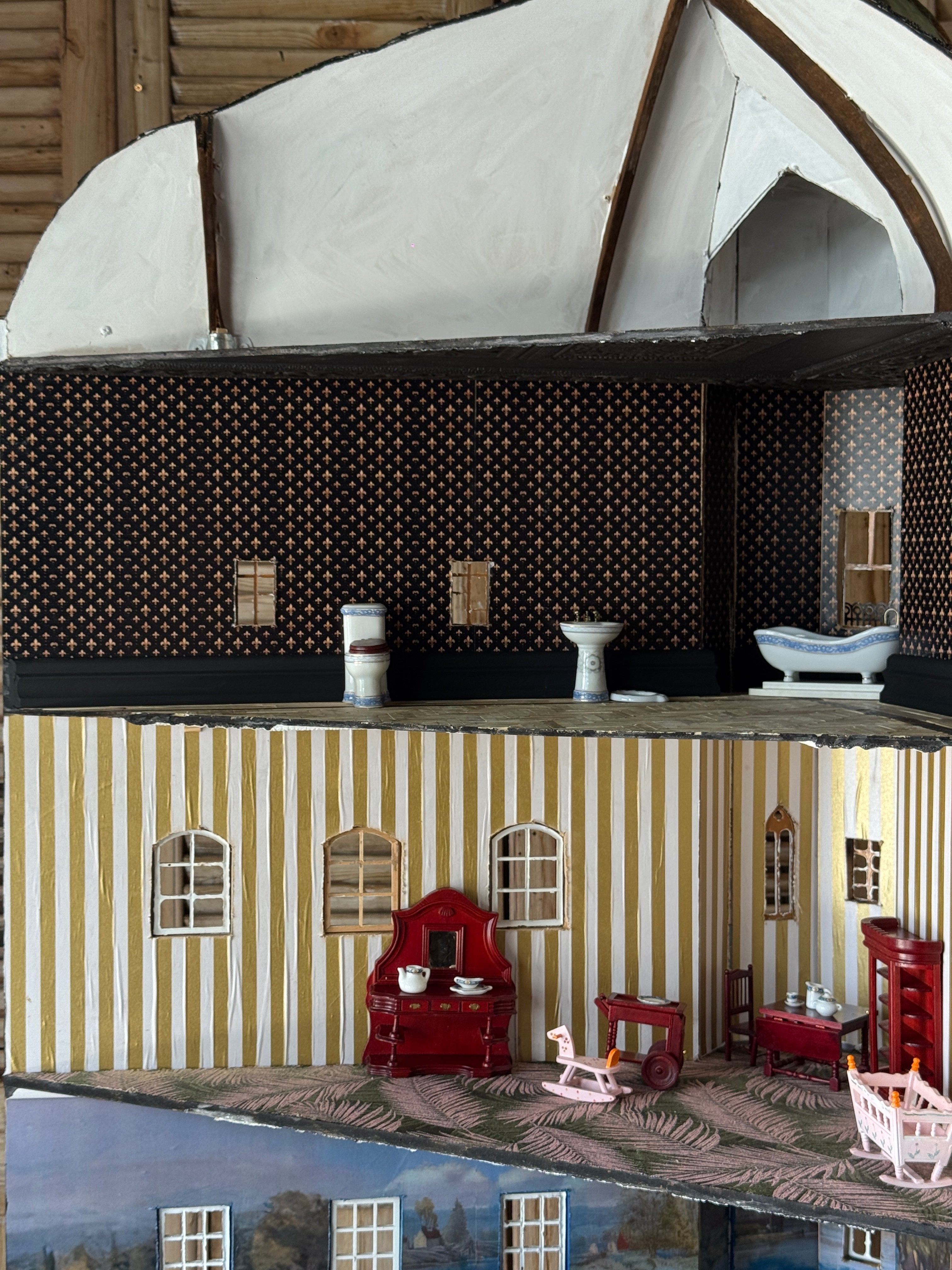 Handmade Parisian Dolls House