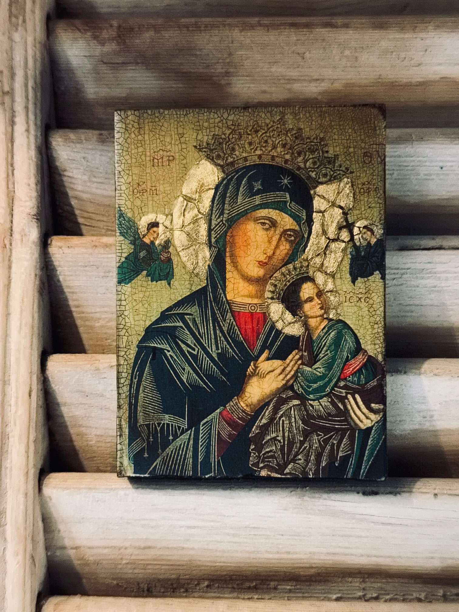 Icon Perpetual Madonna Small Artwork