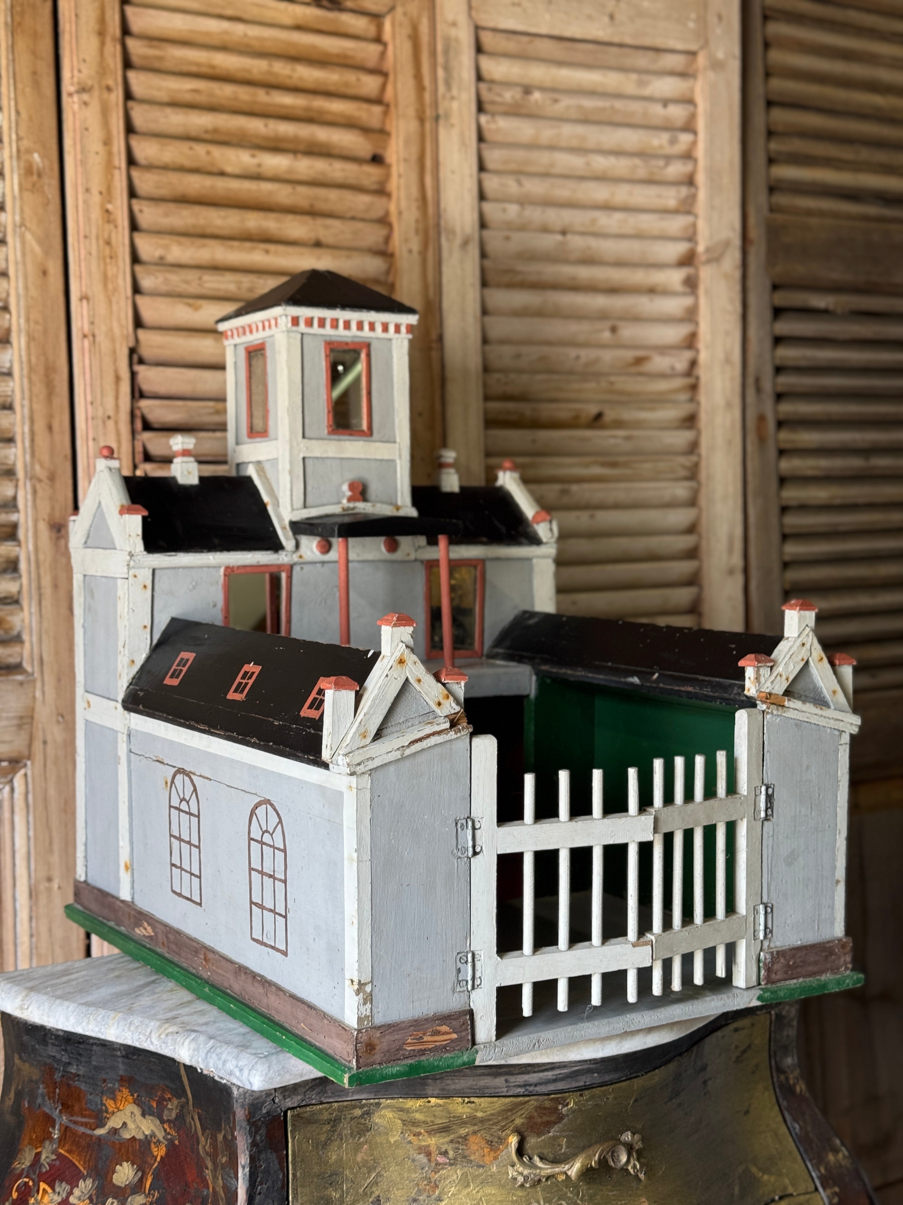 Vintage Model Barracks