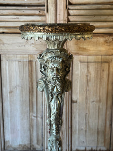 “Green Man” Rococo
 Hall Stand with Marble Top