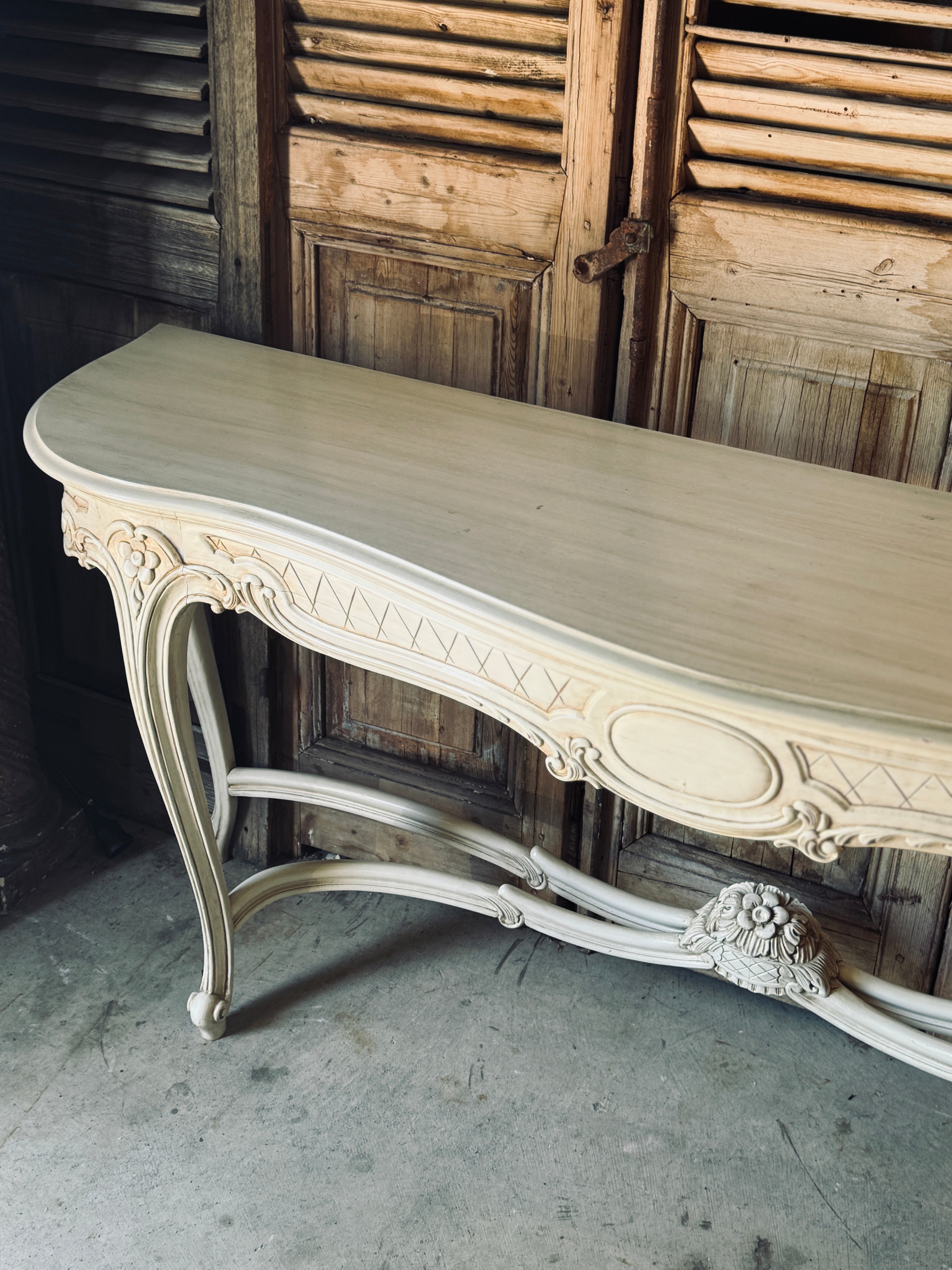 Vintage French Style Console Table