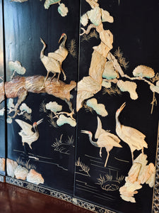 Vintage Oriental Panels / Wall Hanging